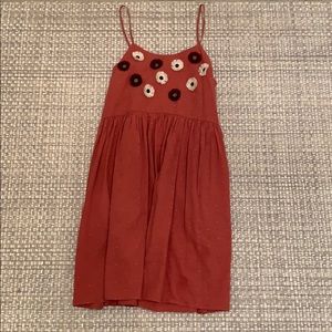 Madewell Burnt Sienna Floral Dress